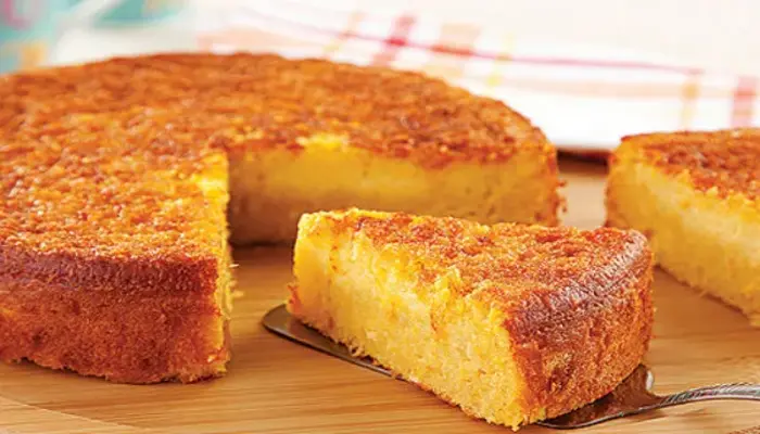 bolo de mandioca crua