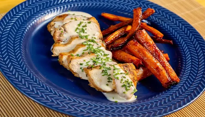 filé de frango ao molho de requeijão