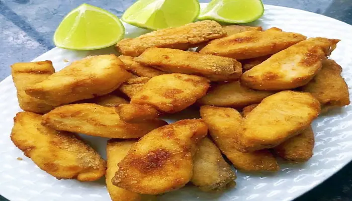 filé de peixe empanado