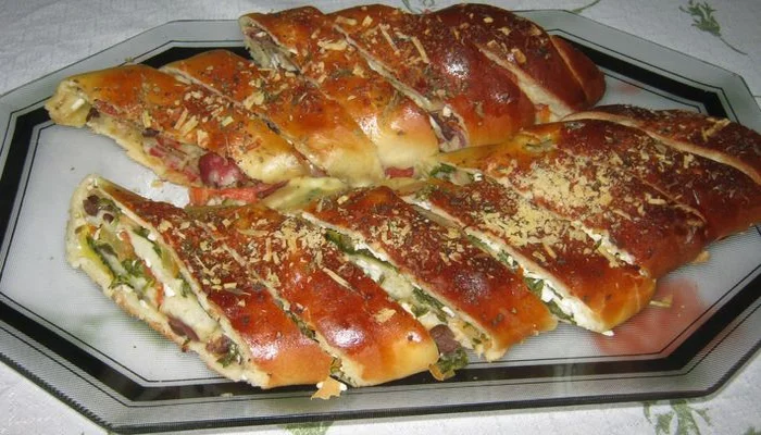 rocambole salgado de forno