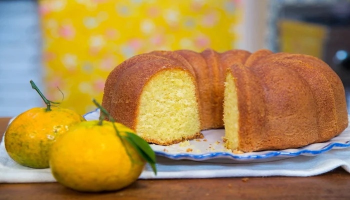 bolo de tangerina