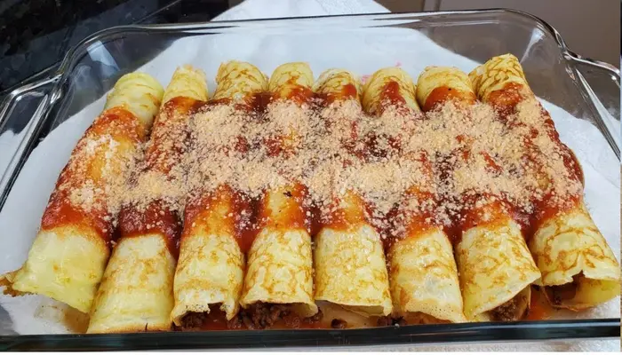 massa de panqueca com maisena