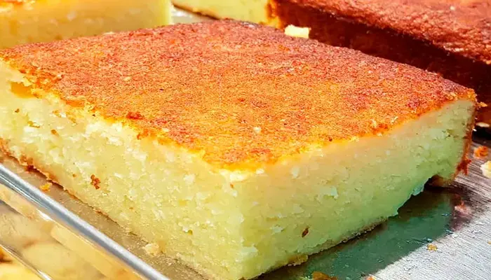 bolo de mandioca cremoso da vovó