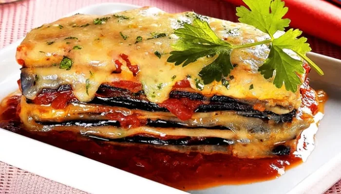lasanha de berinjela e abobrinha