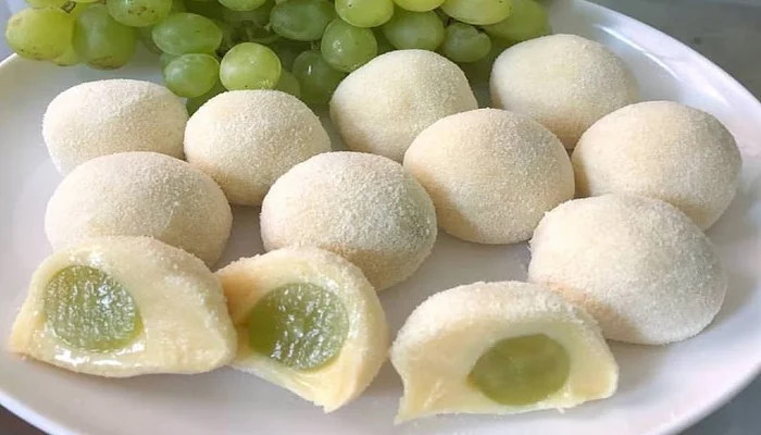 brigadeiro branco com uva