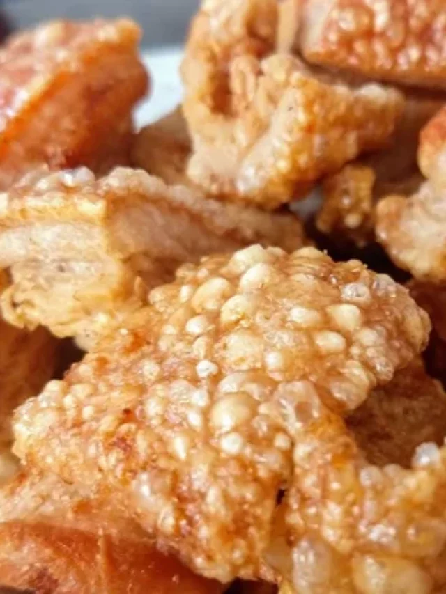 Torresmo na airfryer