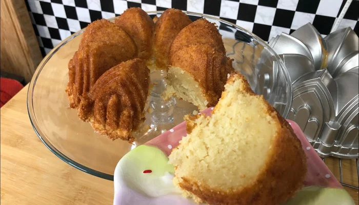 bolo de inhame cozido