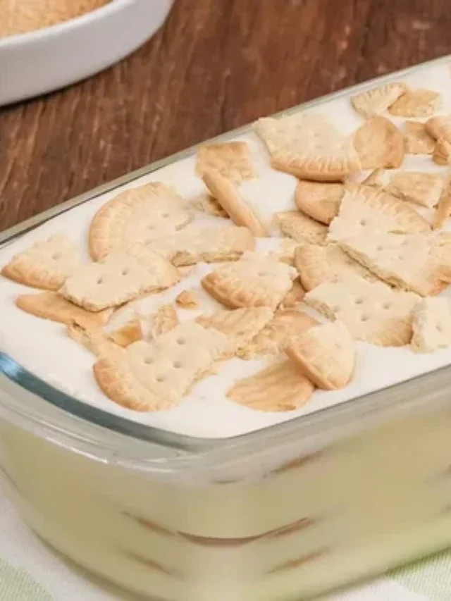 Torta com bolacha maria