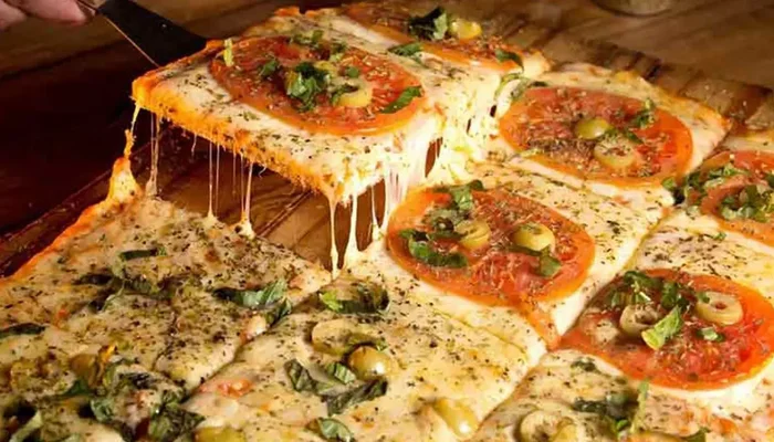 receita de pizza de pão de forma fácil deliciosa e rápida
