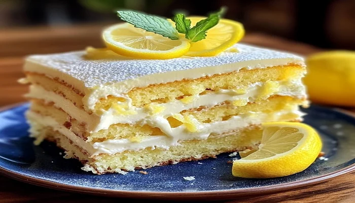 receita de bolo de creme de limão à italiana