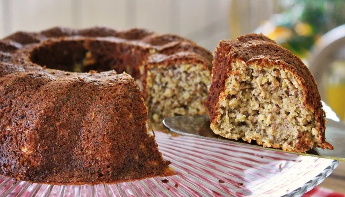 receita de bolo de aveia com banana fit sem açúcar