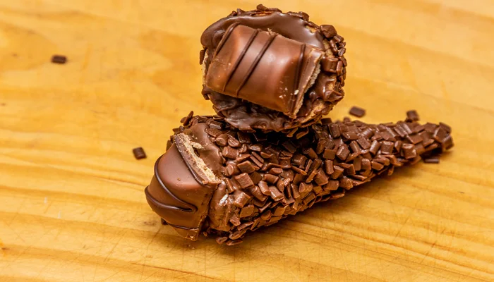 receita de cone trufado de chocolate