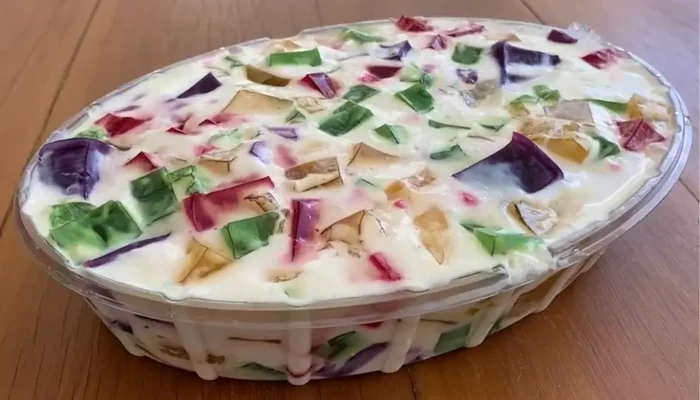 gelatina colorida com guaraná super gostosa