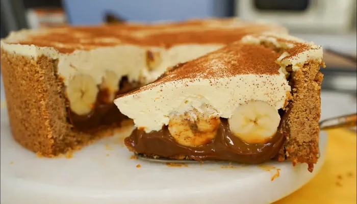 a melhor receita de banoffee fácil