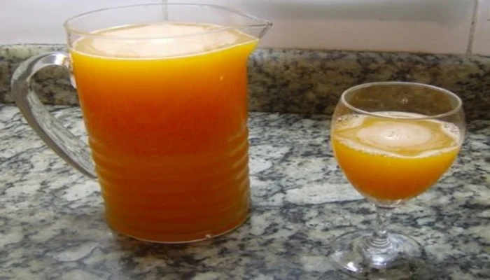 fanta caseira de laranja
