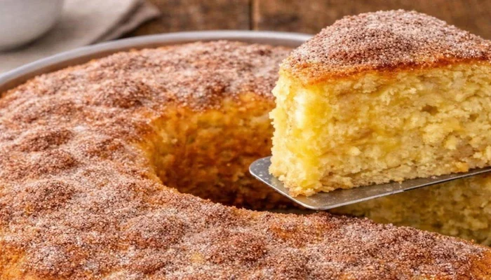 bolo fofinho de maçã dos sonhos
