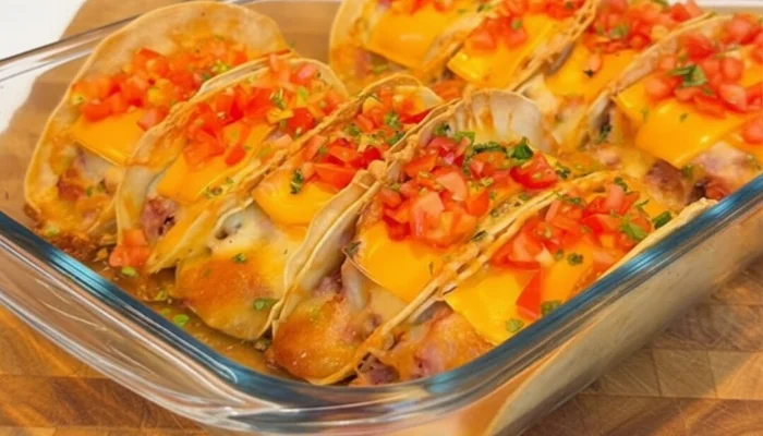 tacos gratinados